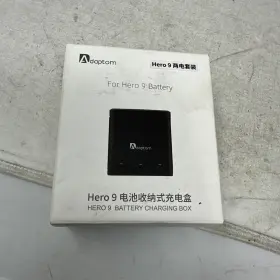 Gp-btr-909 Adaptom Portable Battery Charging Box For Hero 9/nib/new/free Shipping