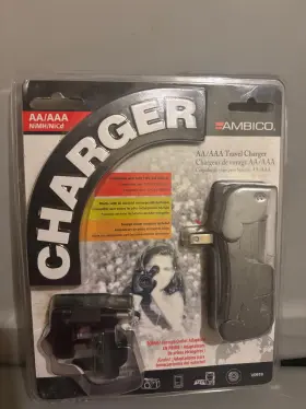Ambico 079000329572 Travel Charger V0919 Aa Aaa And Bonus Foreign Outlet Adapters New In Pack