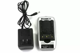 Ambico V0916 Universal Camcorder Charger With Auto Adapter Nicd Nimh -