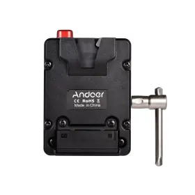 Hsu3491309810696yq Andoer V-lock Mount Plate With Plier C8l3