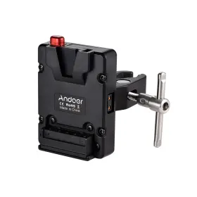 Uun4020948537446fm Andoer V-lock Mount Plate With Plier R0q8