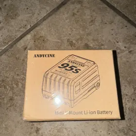 A-vmb-95s Andycine New Andycine-95wh Micro V Mount Battery With Capacity Indicator Fast Shipping