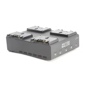 8475-0126 Anton/bauer Lp4 Low Profile Quad Gold Mount Simultaneous 4-position Charger #2