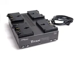 Anton Bauer 872496001157 Titan Twq Simultaneous 4 Position Quad Gold Mount Battery Charger