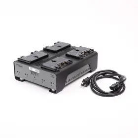 Anton Bauer 872496005780 Tm4 4-position Fast Battery Charger For Logic Gold Mount Batteries