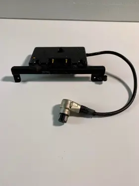 Pvm8040q Anton/bauer Gold Mount Plate With 4-pin Power Connector