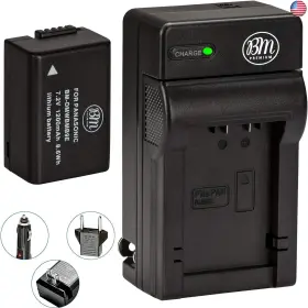 Dmw-bmb9 Big 639713358803 Bm Premium Battery And Charger For Panasonic Lumix Dc-fz80