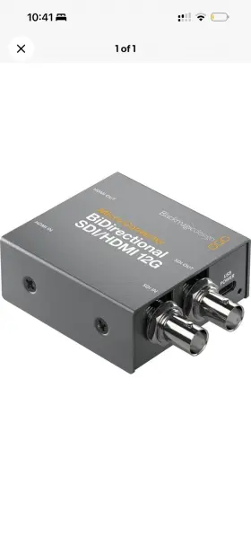 Blackmagic Design Convcmic/hs12g Micro Converter Hdmi To Sdi 12g