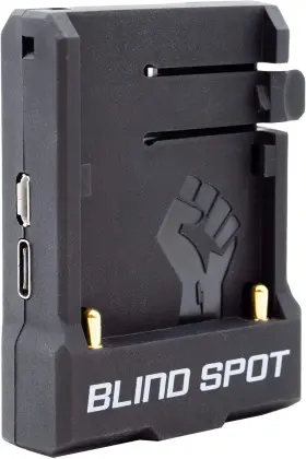 Bsg-1302-007-01 Blind Spot Power Junkie - Multi Use Npf Battery Plate For Filmmakers Black