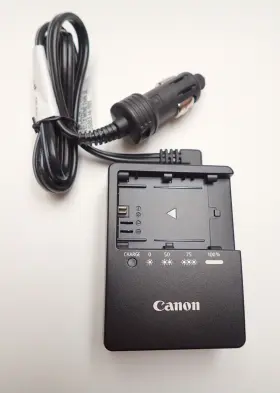 Cbc-e6 Canon 013803104424 Battery Charger With Cb-570 Car Cable - For Lp-e6 Batteries