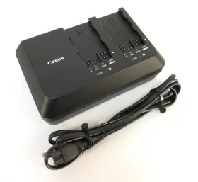 1877955 Canon Cg-a10 Dual Battery Charger For Eos C300 Mk Ii Camcorder - Sku#