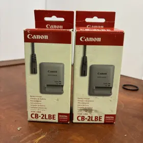4723b001 Canon Batt Chrg Cb-2lbe Lot Of Two