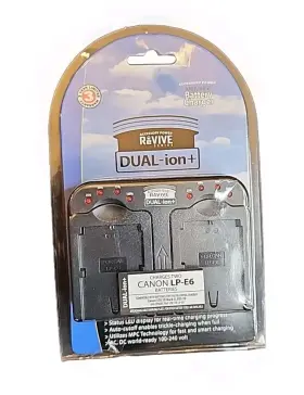 Lp-e6 Canon 637836502905 Revive Dual Battery Charger