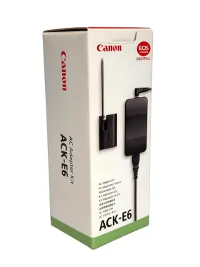 Ack-e2 Canon Ac Power Adapter Kit 4 Cords Only Oem Original Box