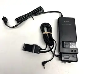 Ba-24p Canon Av-c25 Vintage Battery Charger And Ac Coupler