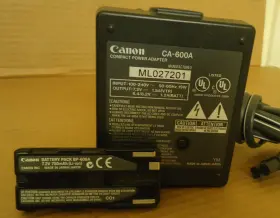 Ca-600a Canon Bp-608a Charger And Battery Used Works