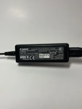 Ca-dc20e Canon Camera Compact Black Power Adapter 100-240v Free Shipping