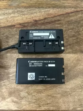 Bp-e77k Canon Ca-e7a Ca-e7 Power Adapter And Charge Coupler Cr-e7k 2 Battery Packs Oem #2
