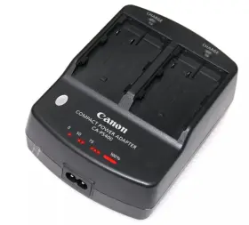 Ca-ps400 Canon Dual Battery Charger For Eos 50d Bp-500 Series Batteries .oem
