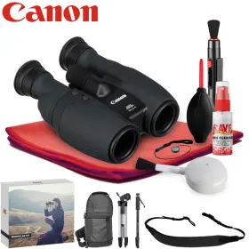 Canon Ca10x32-5 10x32 Is Image Stabilized Binocular - Exclusive Outdoors Binoculars Kit