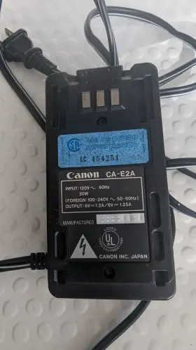 Ca-e2a Canon Cb-e1e Compact Power Adaptor