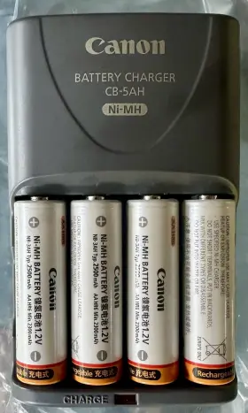 Cbk4-300 Canon Battery Charger Kit Open Box Tested And Working With 4 Aa Batteries #3