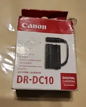 Dr-dc10 Canon Original Adapter Dc Coupler For Digital Cameras
