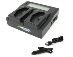 Lch-dc-lpe19 Canon Wasabi Power Dual Battery Charger For