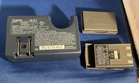 Cb-2ls Canon Nb-1lh Battery Charger With 2 Cover Oem Set #2