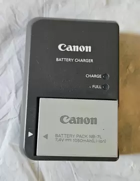 Cb-2lz Canon Nb-7l Charger And Battery Replacement. Both Work