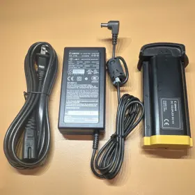 Canon Pa-v16 Dc Coupler -e1 And Ac Adapter For 1d 1ds Camera Nos