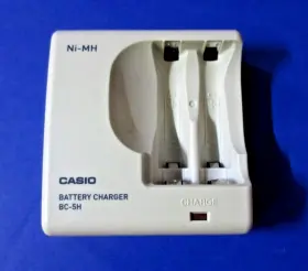 Bc-5h Casio For Aa Aaa Ni-mh Battery Charger 100-240 Volt Input To Dc 1.2