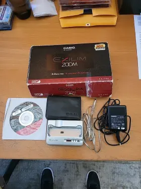 Ad-c51j Casio Ca-24 Dock Exilim Camera And Av Adapter With Usb Case Read