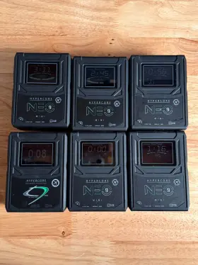 Fleet-q4s Core Swx 6 Hypercore Neo 9 V-mount Batteries And Fleet Q Four-position Charger #2