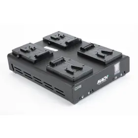 Mach-q4s Core Swx Four-position V-mount Simultaneous Rapid Charger - Sku#1829789 #2