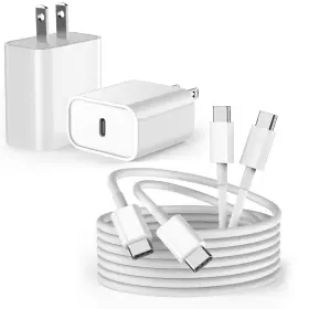 Curvologys01 Curvologys 736724858725 10ft Fast Ipad Charger Pro Cord 2pack Usbc White