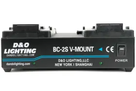 Hm2020111702 D&o Lighting Bc-c2s Comer V-mount Dual Channel Charger Power Supply For Sony Battery #2