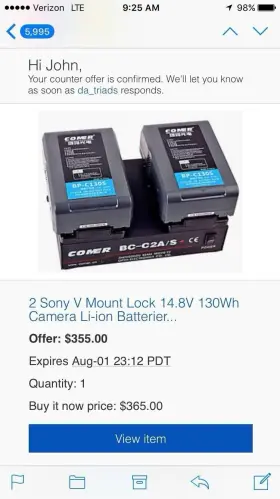 Hm2020111702 D&o Lighting Bc-c2s Comer V-mount Dual Channel Charger Power Supply For Sony Battery #3