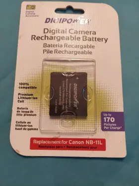 Bp-cn11l Digipower New Digital Camera Rechargeable Battery Canon Nb-11l Sealed