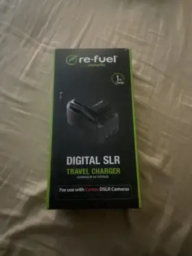 Fr-dslr-500c Digipower Travel Charger Refuel Digital Slr For Canon