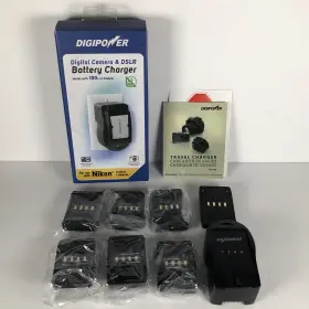 Qc-500nk Digipower Digital Camera And Dslr Battery Charger For Nikon Models 1 Hour