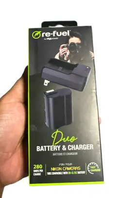Rfk-nkl15 Digipower Digital Camera Battery And Charger Kit For Nikon En-el15c