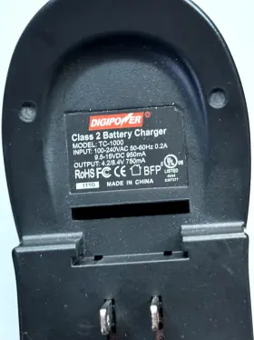 Tc-1000 Digipower Rtc-500 Quantaray / Digi Power Travel Charger With Euro Adapter #2