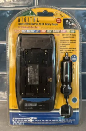 Ch-3000cl Digital Concepts Universal Travel Charger For Lithium-ion Battery Packs Sealed