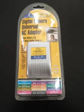Ch-999 Digital Concepts Free Shipping Camera Universal Ac Adapter - New