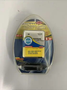 Digital Sunflash 612016555551 Easy Universal Battery Charger Fits Panasonic Batteries Ac/dc