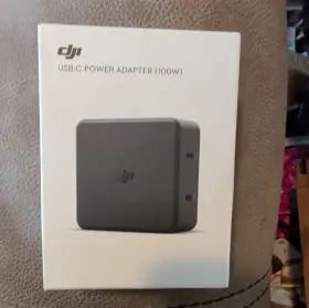 Dji Dc2355-100 Usb-c Power Adapter 100w For Camera Drones Black Model
