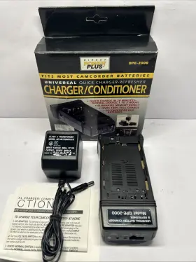 Dpe-2000 Dpe 729122220010 Direct Power Plus Universal Quick Charger Conditioner Camcorder Battery