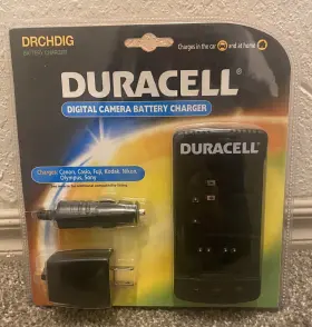 Duracell 609525749540 Digital Camera Battery Charger Drchdig