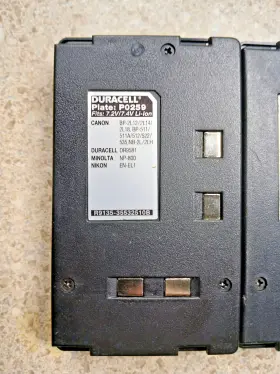 Po259-po264 Duracell Digital Camera Battery Charging Plate Lot Of 6 #spo259-264 Used Pics #2